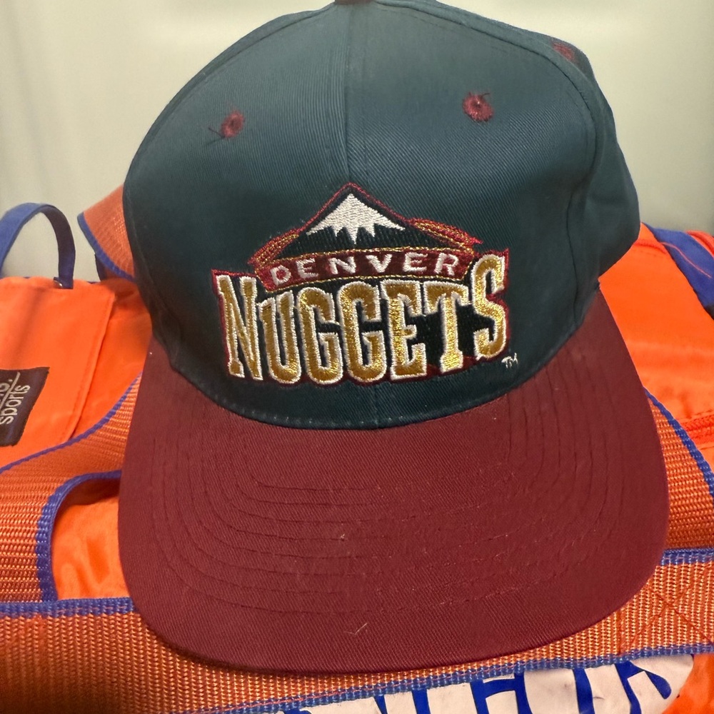 Vintage Broncos, Rockies, Nuggets hats and Broncos Duffle bag - Picture 3 of 8